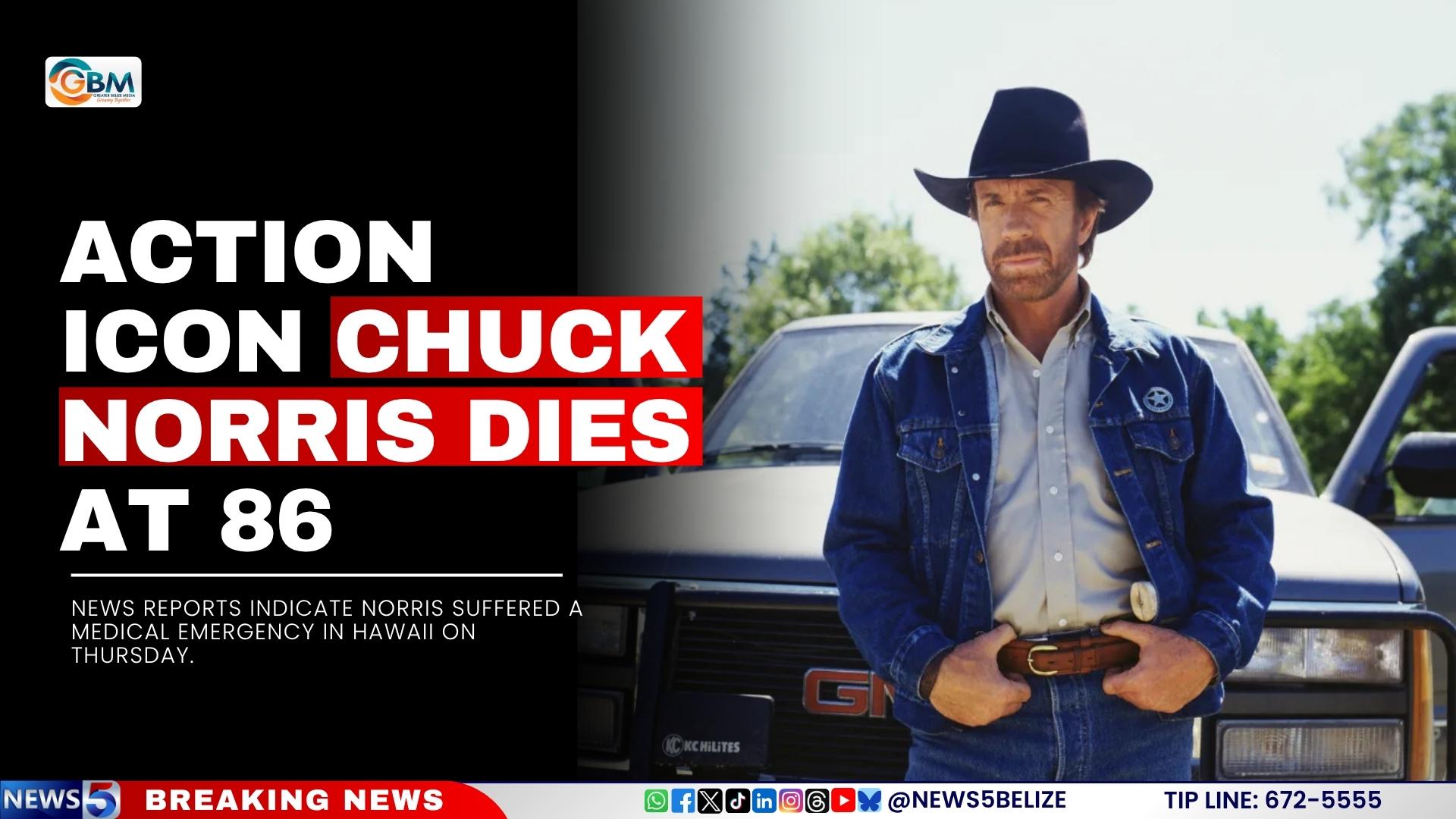 Action Icon Chuck Norris Dies at 86