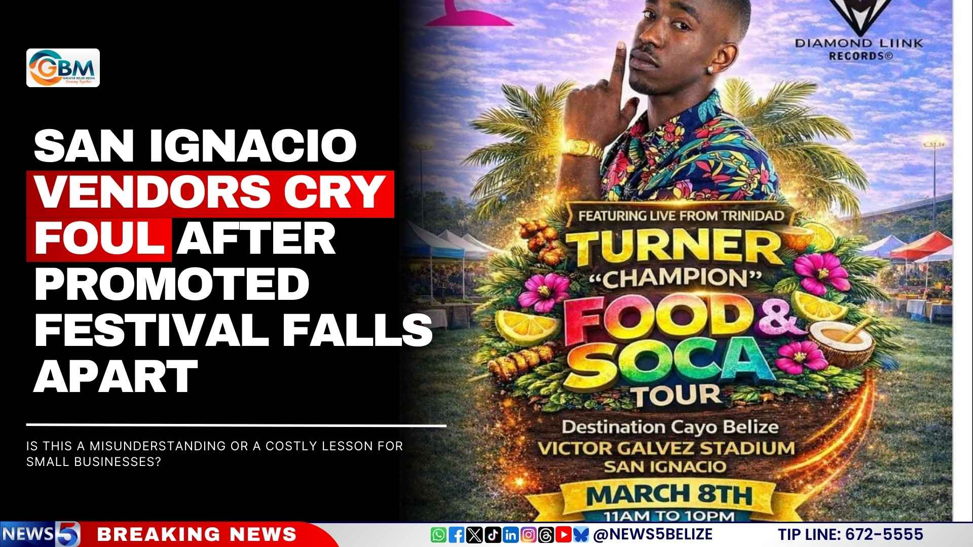 San Ignacio Vendors Cry Foul After Promoted Festival Falls Apart