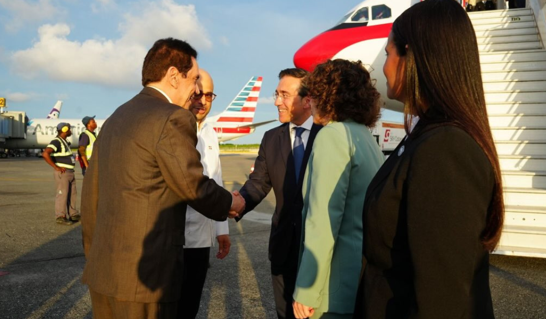 Spanish Foreign Minister arrives in Dominican Republic for official visit