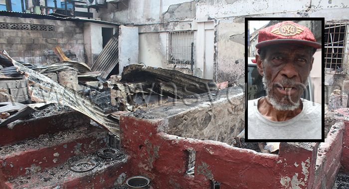 Fire leaves former national footballer, 78, homeless
