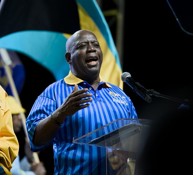 ‘We can choose progress, or we can go backwards,’ Davis says at rally