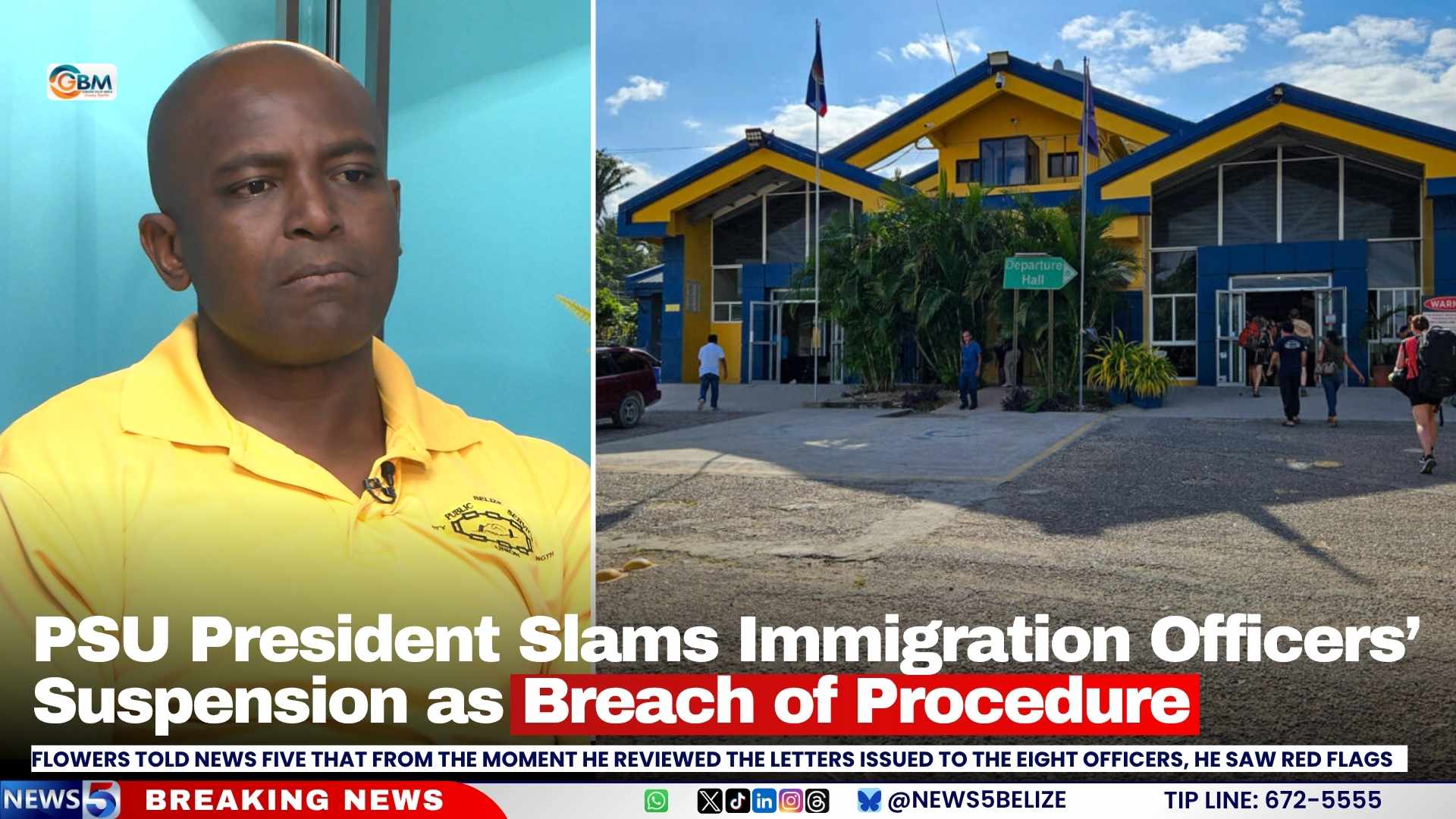 PSU President Slams Immigration Officers’ Suspension as Breach of Procedure