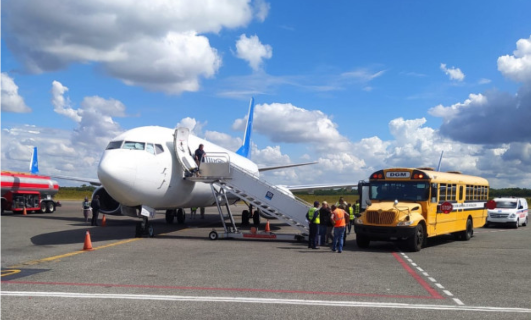 72 Dominicans repatriated from the U.S. arrive at AILA after serving prison sentences