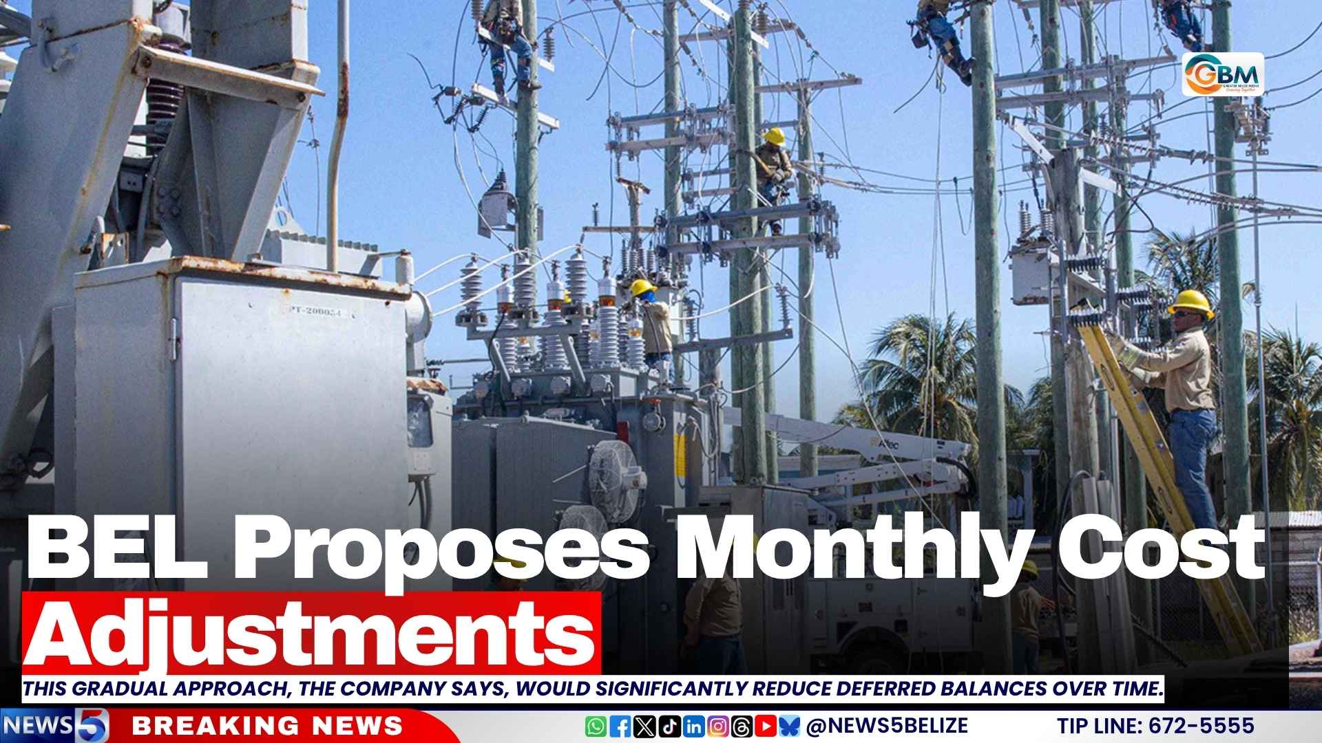 BEL Proposes Monthly Cost Adjustments