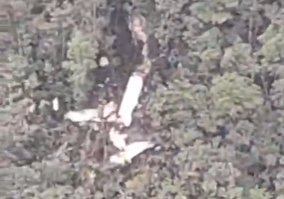Air Services Limited plane crashes in rough terrain