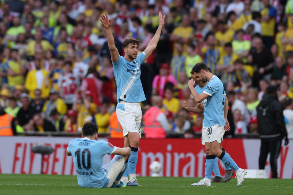 Man City late show beats Southampton to reach FA Cup final