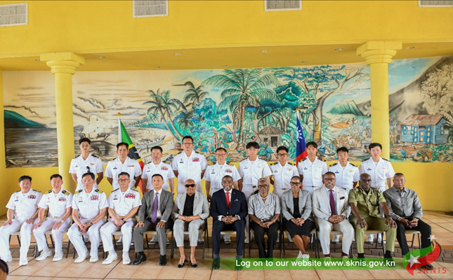 Historic Taiwan Navy visit further strengthens the enduring friendship with Saint Kitts and Nevis
