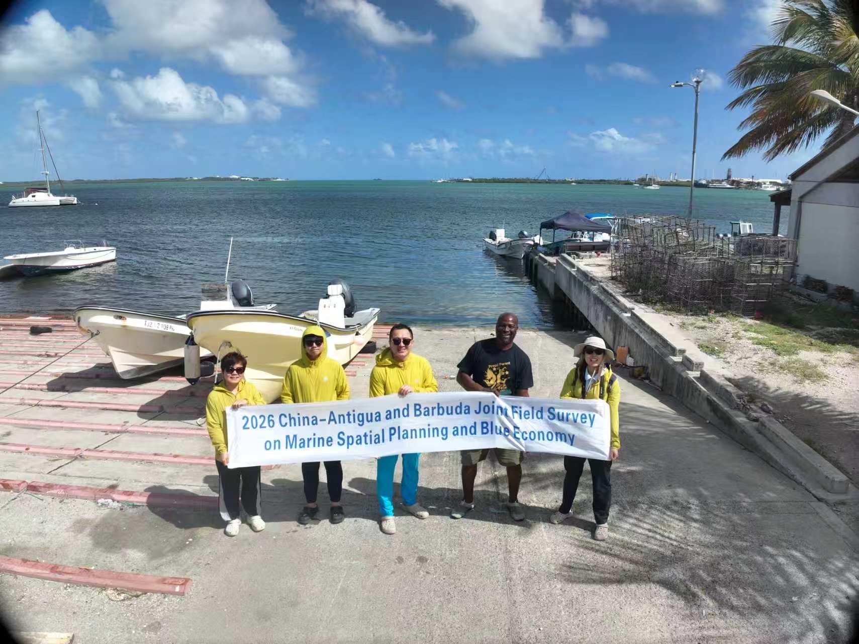 Delegation from China Conducts Feasibility Study on the Development of Marine Spatial Planning in Antigua and Barbuda