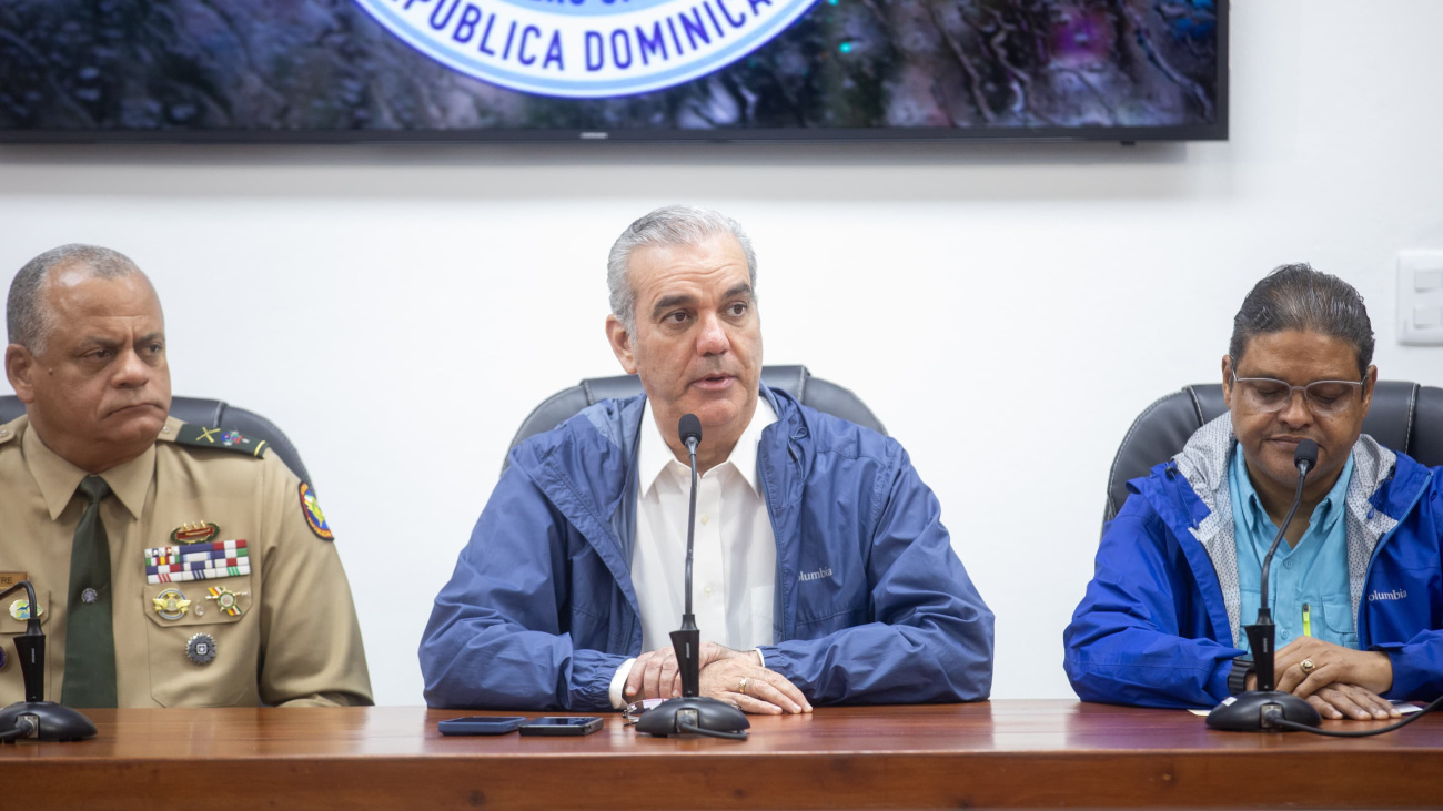 Abinader announces aid for families affected by heavy rains