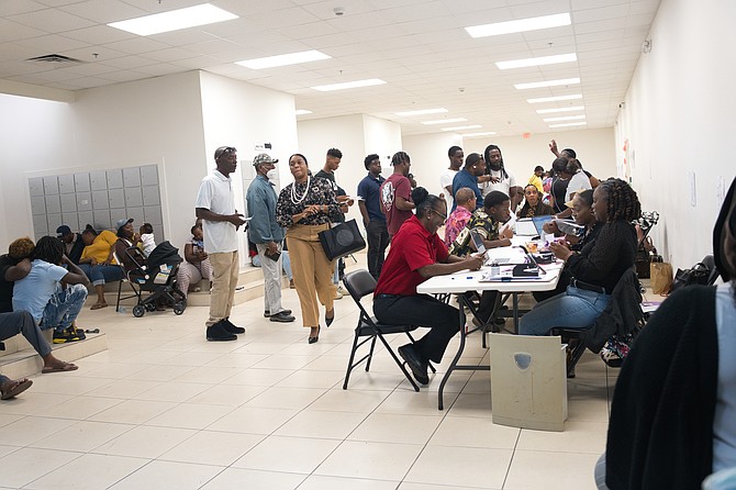 Parliament dissolves as voters endure hours in long lines on final day of registration