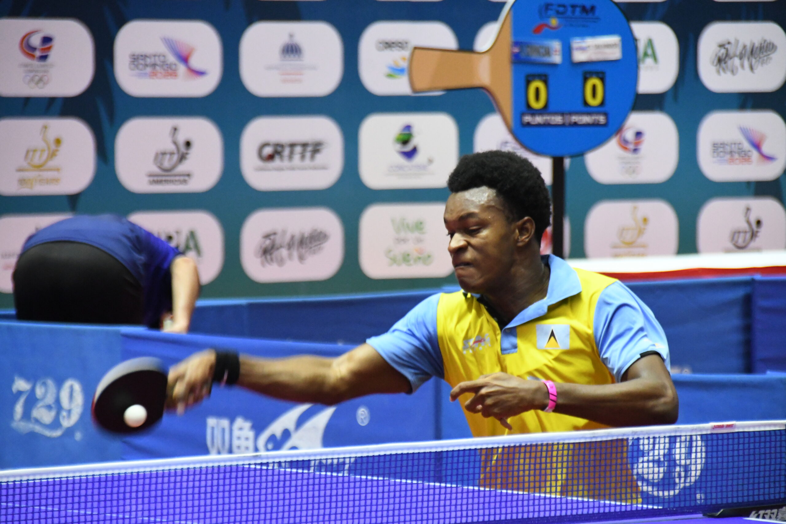 Calderon makes Round of 16 in CAC table tennis