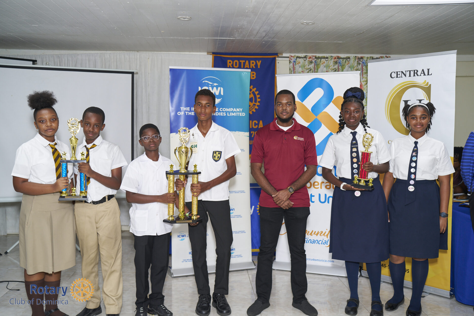 Rotary Club of Dominica announces the winners of the 11th Annual National Secondary Schools Literacy Quiz Competition