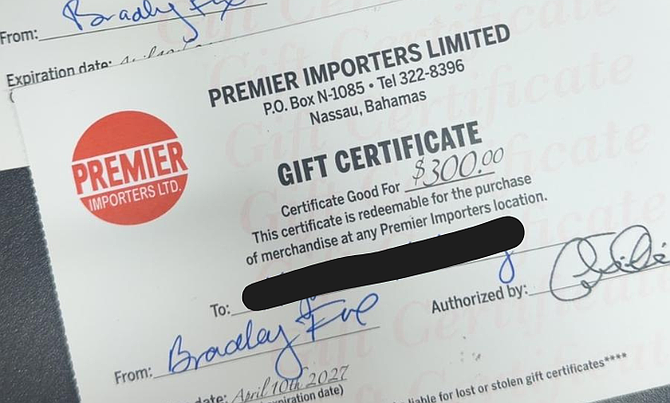PLP hands out over $200k in gift cards