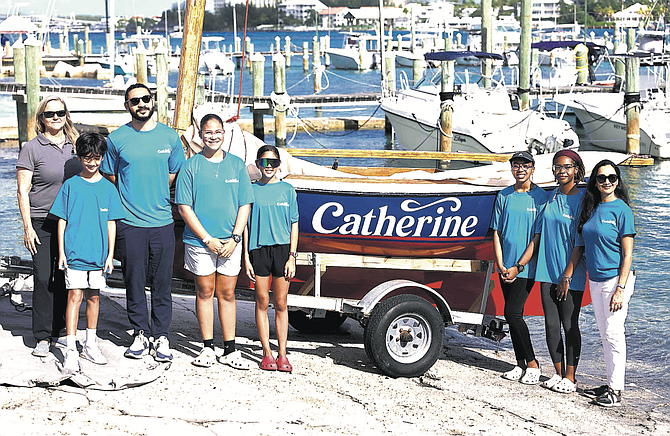 New E-class sloop ‘Catherine’ christened for all-girl crew