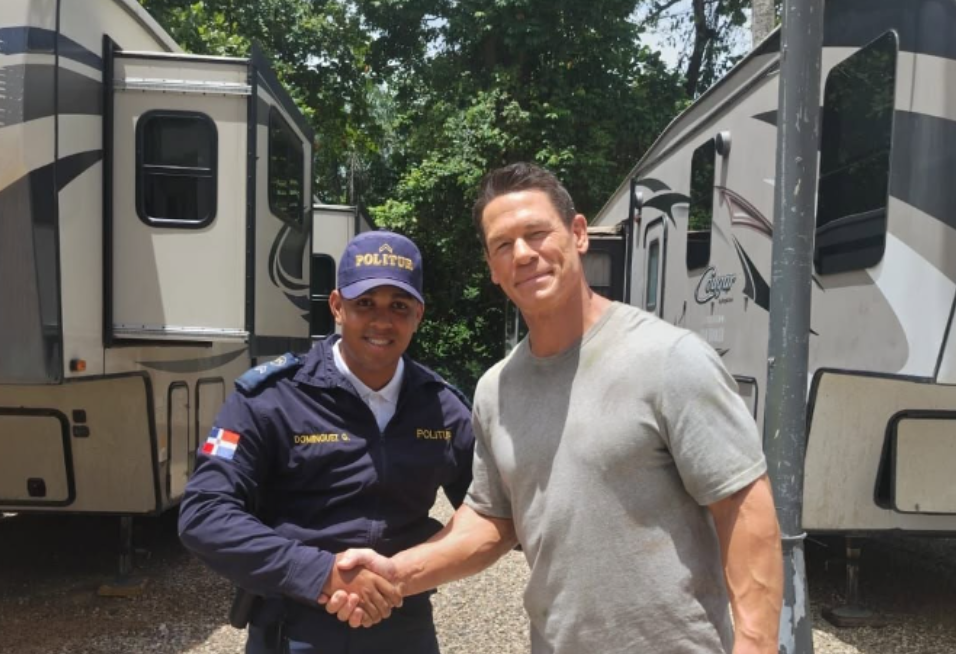 John Cena spotted filming new movie in Puerto Plata