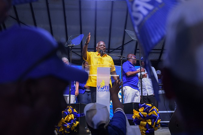 PLP touts $1.4bn investment during Exuma campaign rally