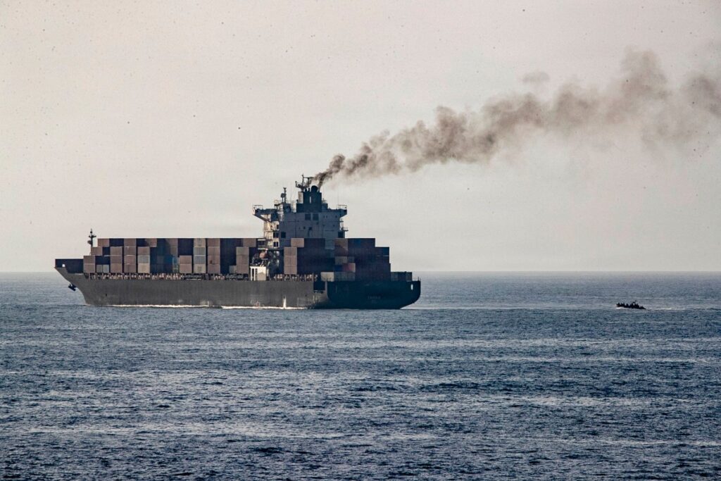 US forces board ship suspected of heading to Iran port
