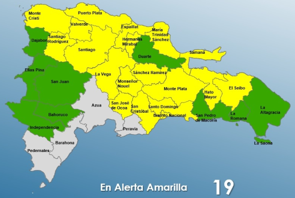 Weather update: COE maintains 18 provinces on yellow alert