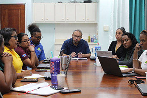 Minister Usher Reviews Hurricane Preparedness with NEMO