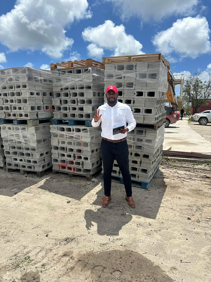 Building Materials to Be Distributed to Those in Need in Barbuda