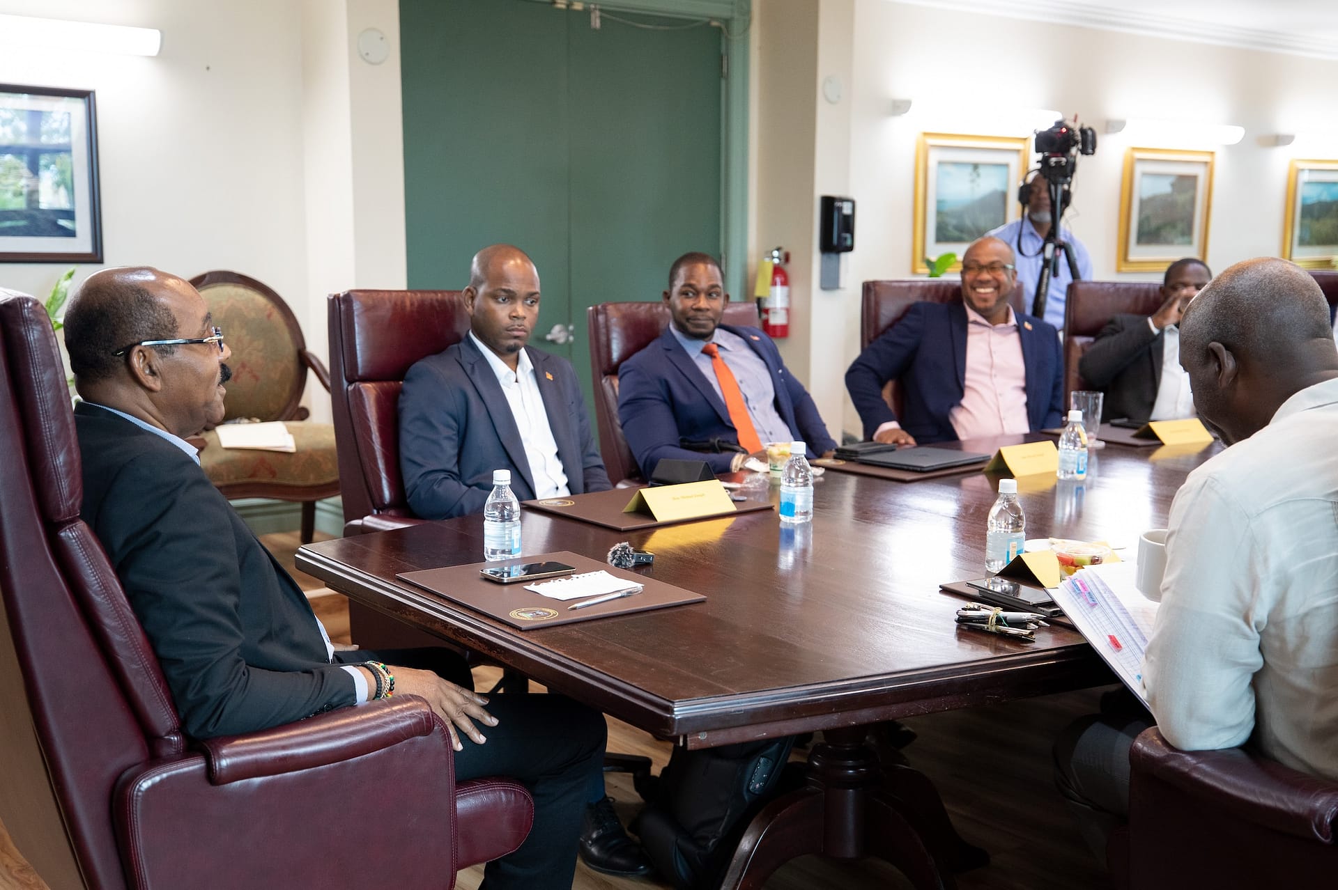 PM Browne Warns Ministers Against Underperformance at First Cabinet Meeting of New Term