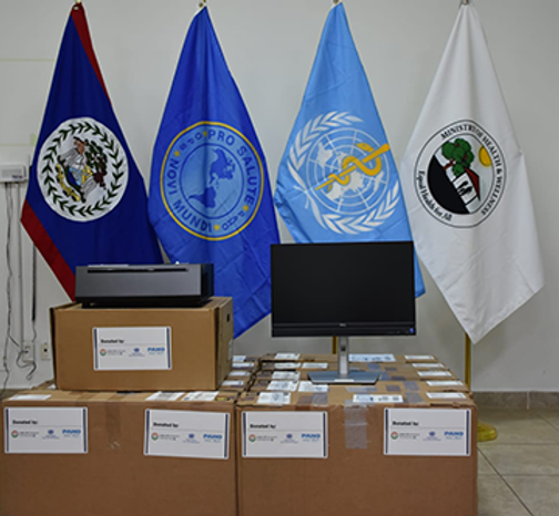 Ministry of Health and Wellness Receives ICT Equipment to Strengthen Maternal and Child Health Services