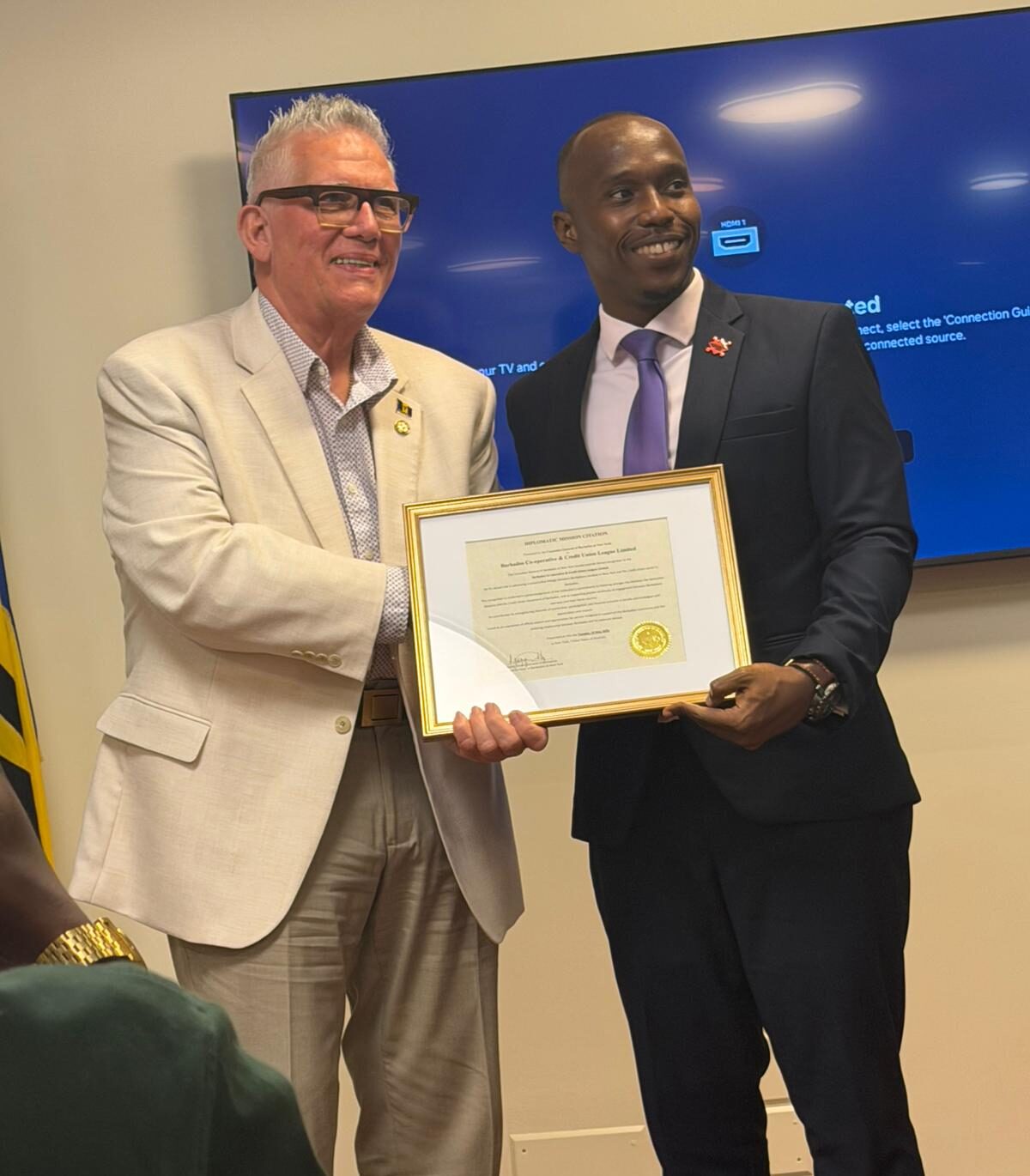 Envoy urges diaspora to invest early as credit union roadshow continues