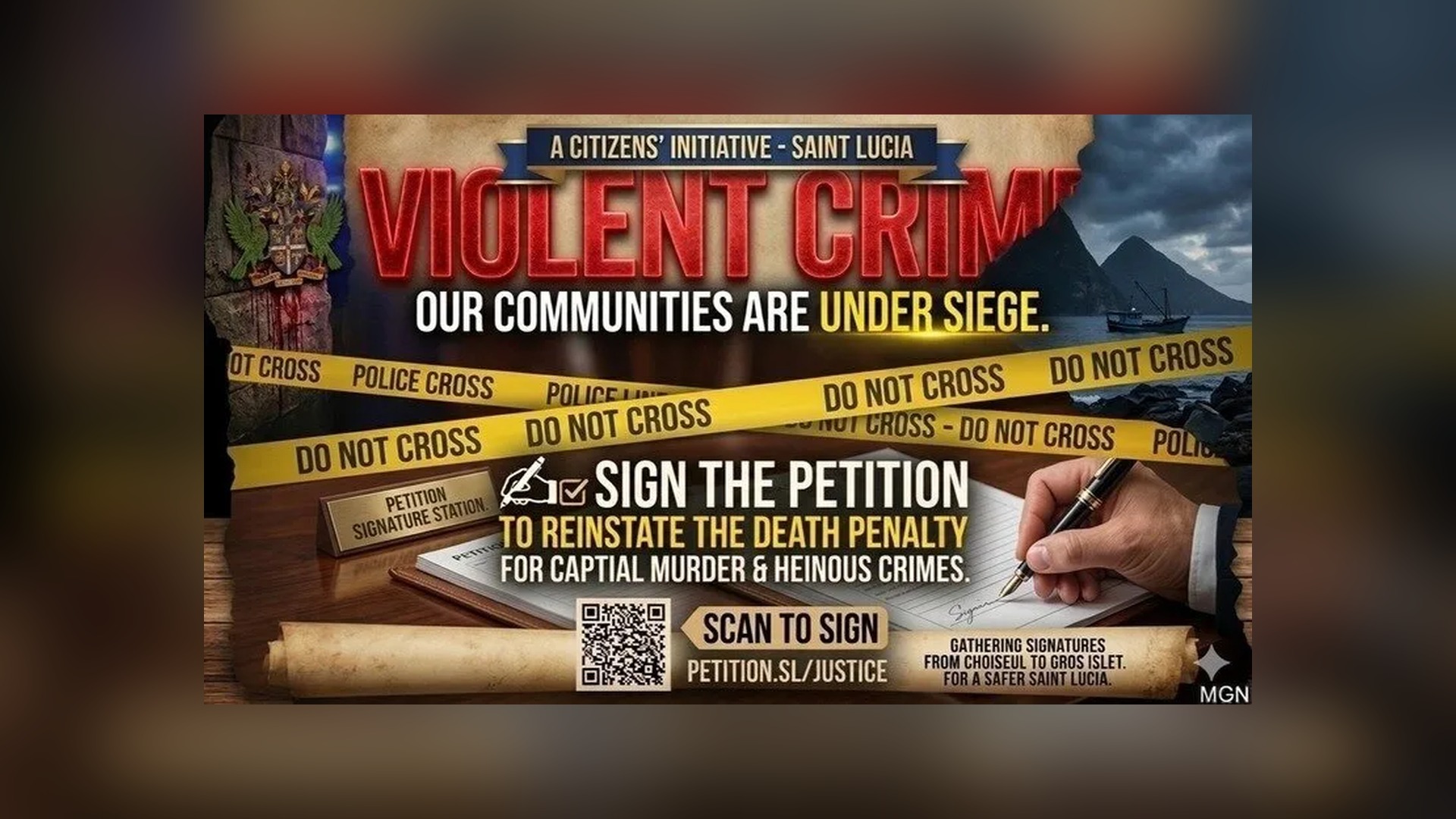 Petition to reinstate death penalty surpasses 7,500 signatures