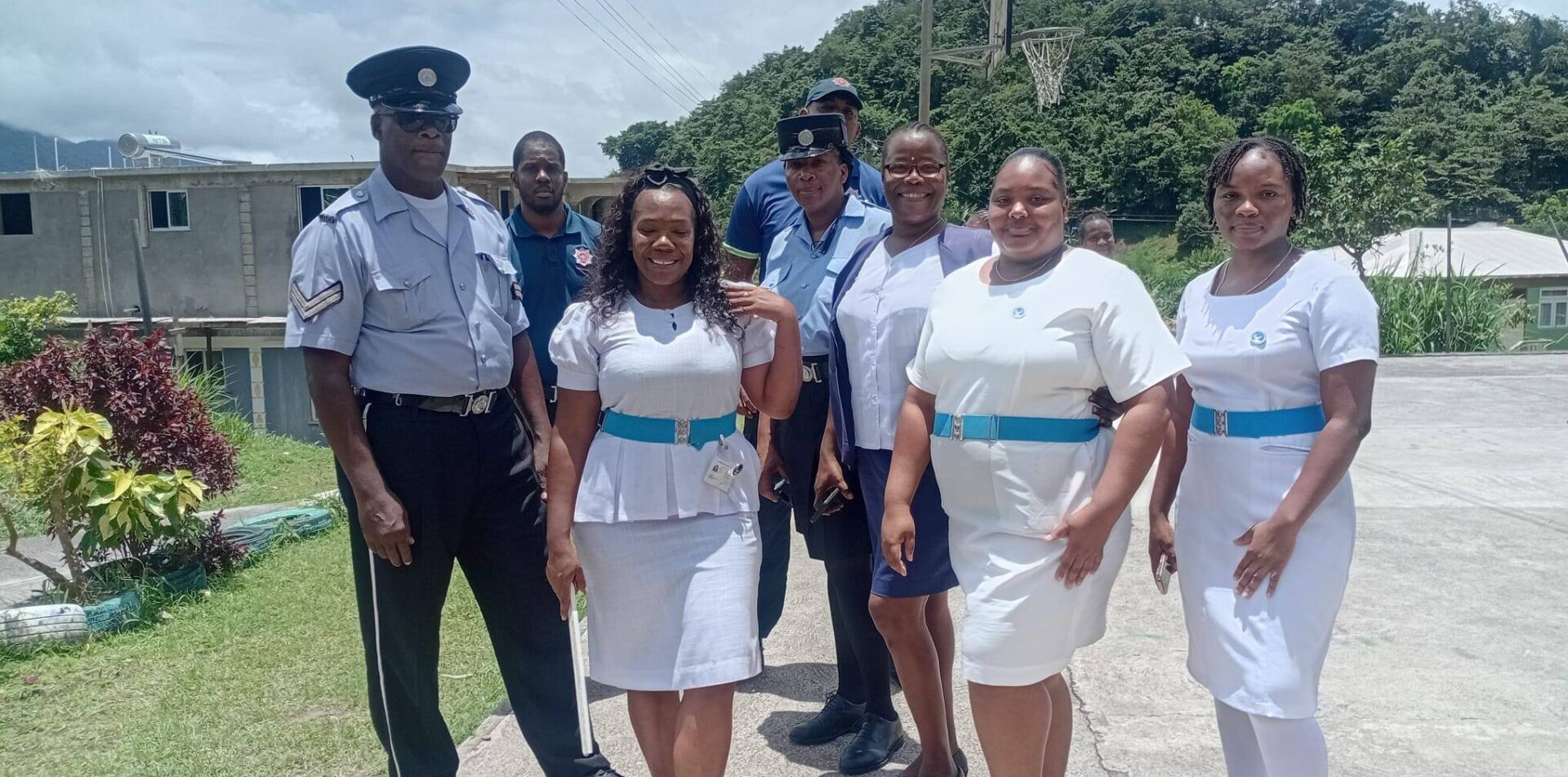 Community Policing Initiative promotes vaccination awareness in Tete Morne and Montin