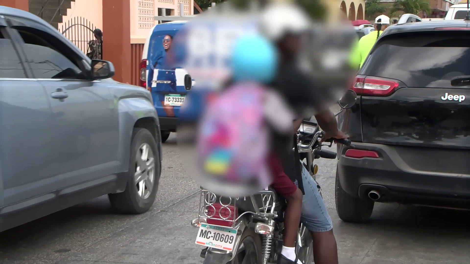 Clinging On: The Dangerous Reality of School Runs on Motorcycles