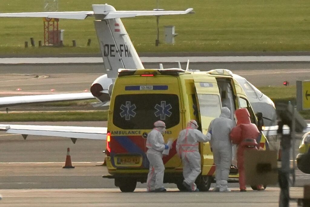 Spain says hantavirus ship evacuees need new plane to leave Canaries