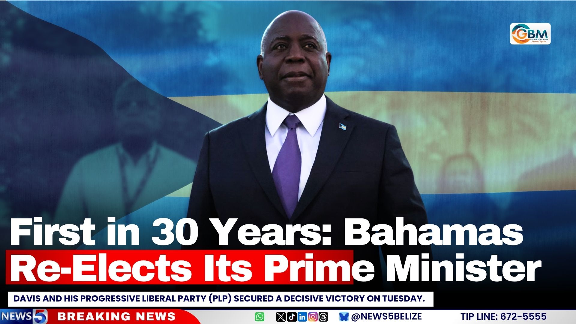 First in 30 Years: Bahamas Re-Elects Its Prime Minister