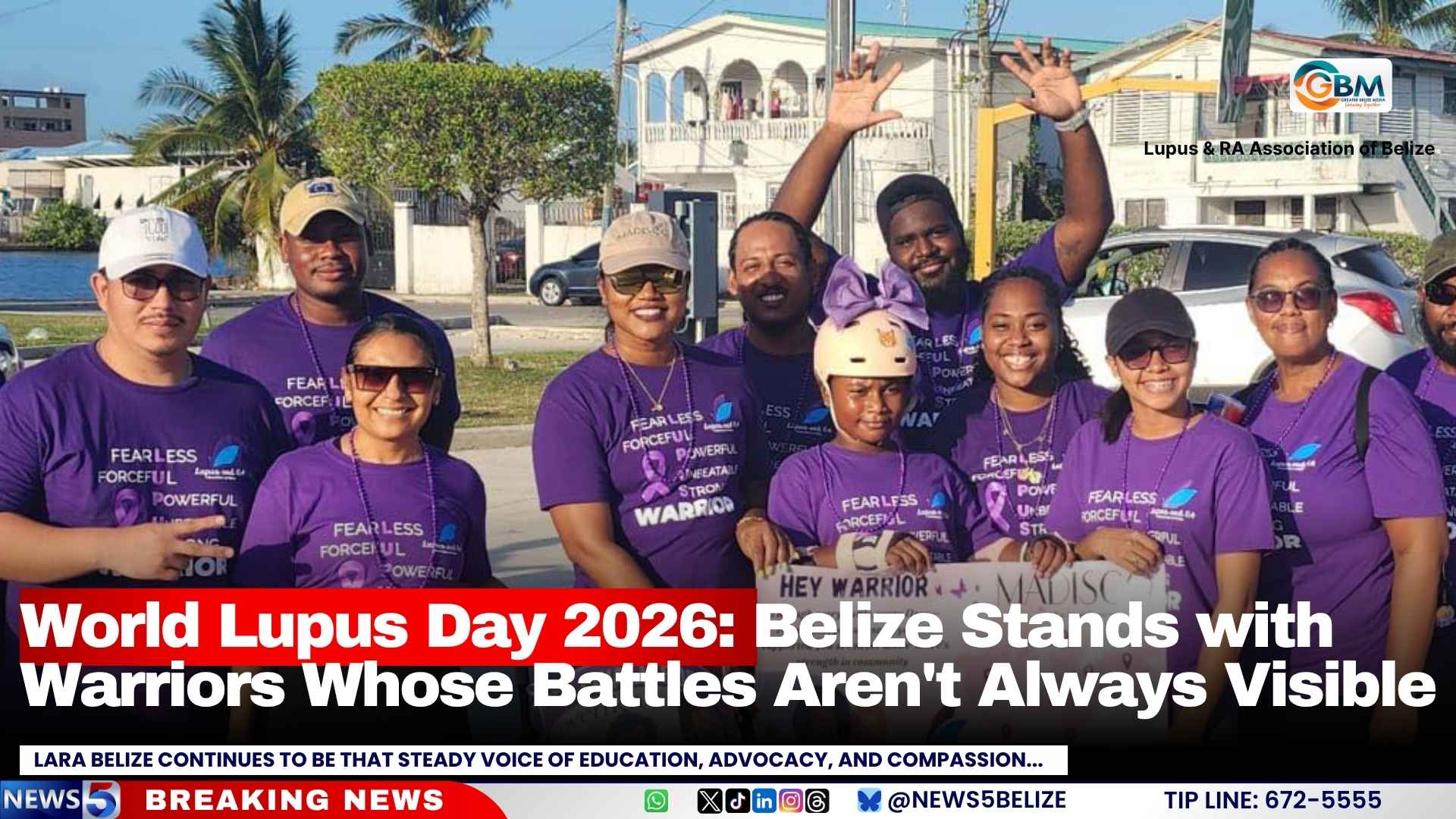 World Lupus Day 2026: Belize Stands with Warriors Whose Battles Aren’t Always Visible