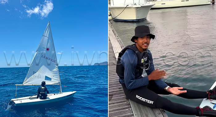 15-y-o Vincy sails solo 70 miles from St. Vincent to Grenada