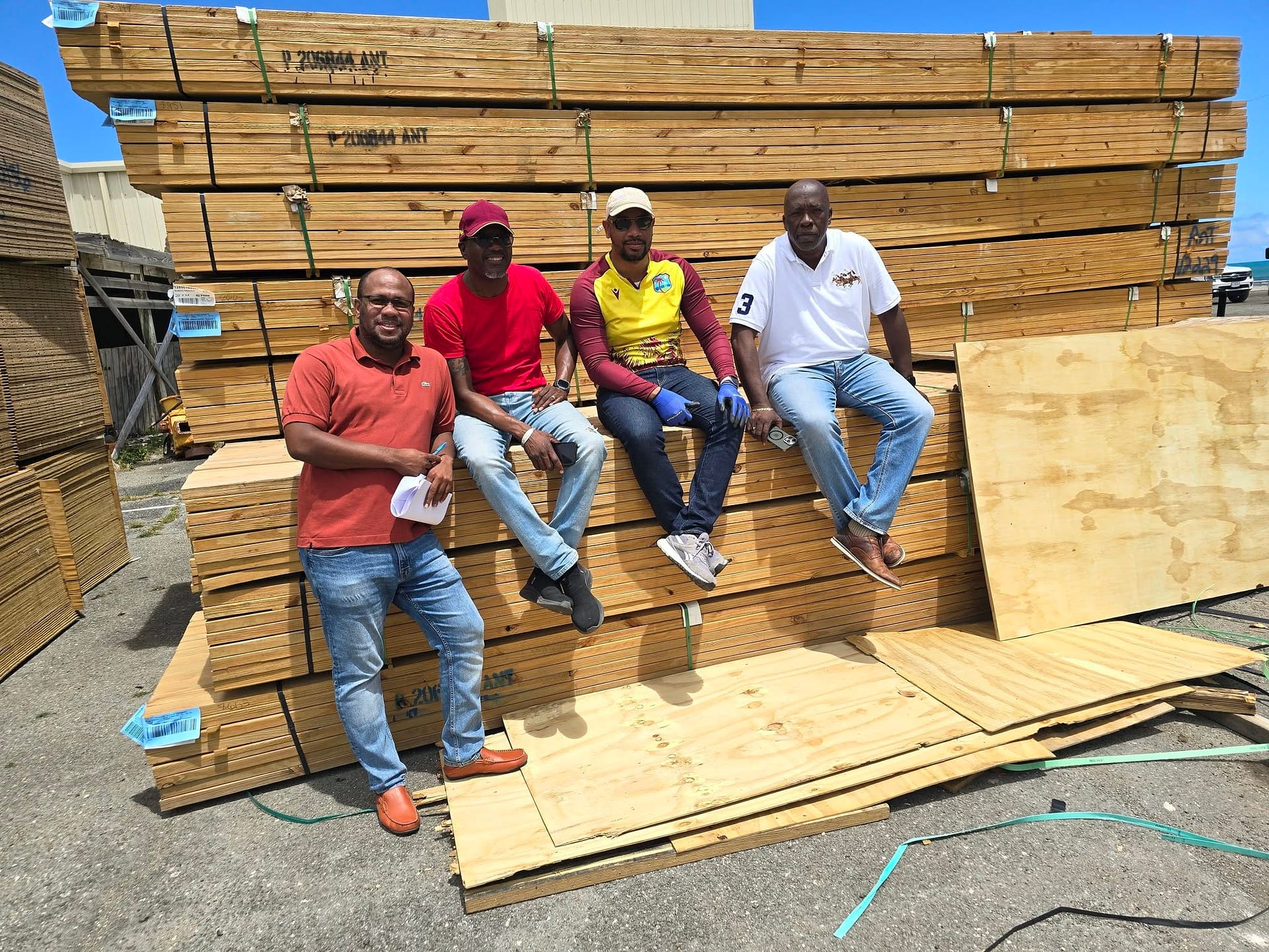 Second Shipment of Construction Materials Arrives for Distribution to Vulnerable Families