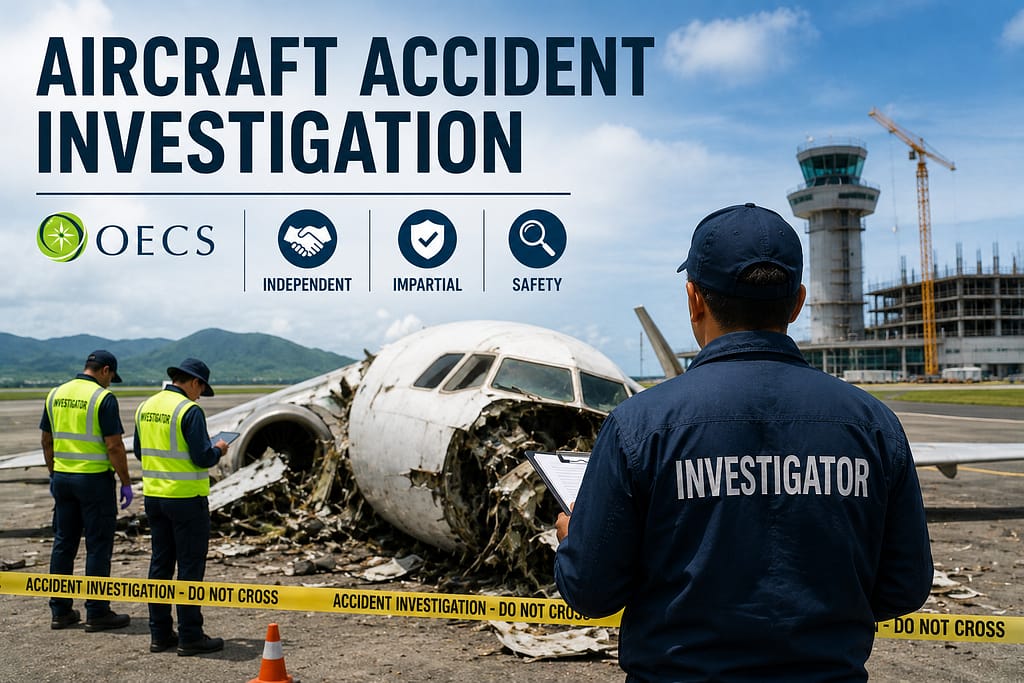 OECS Advances Plans for Independent Aircraft Accident Investigation Unit
