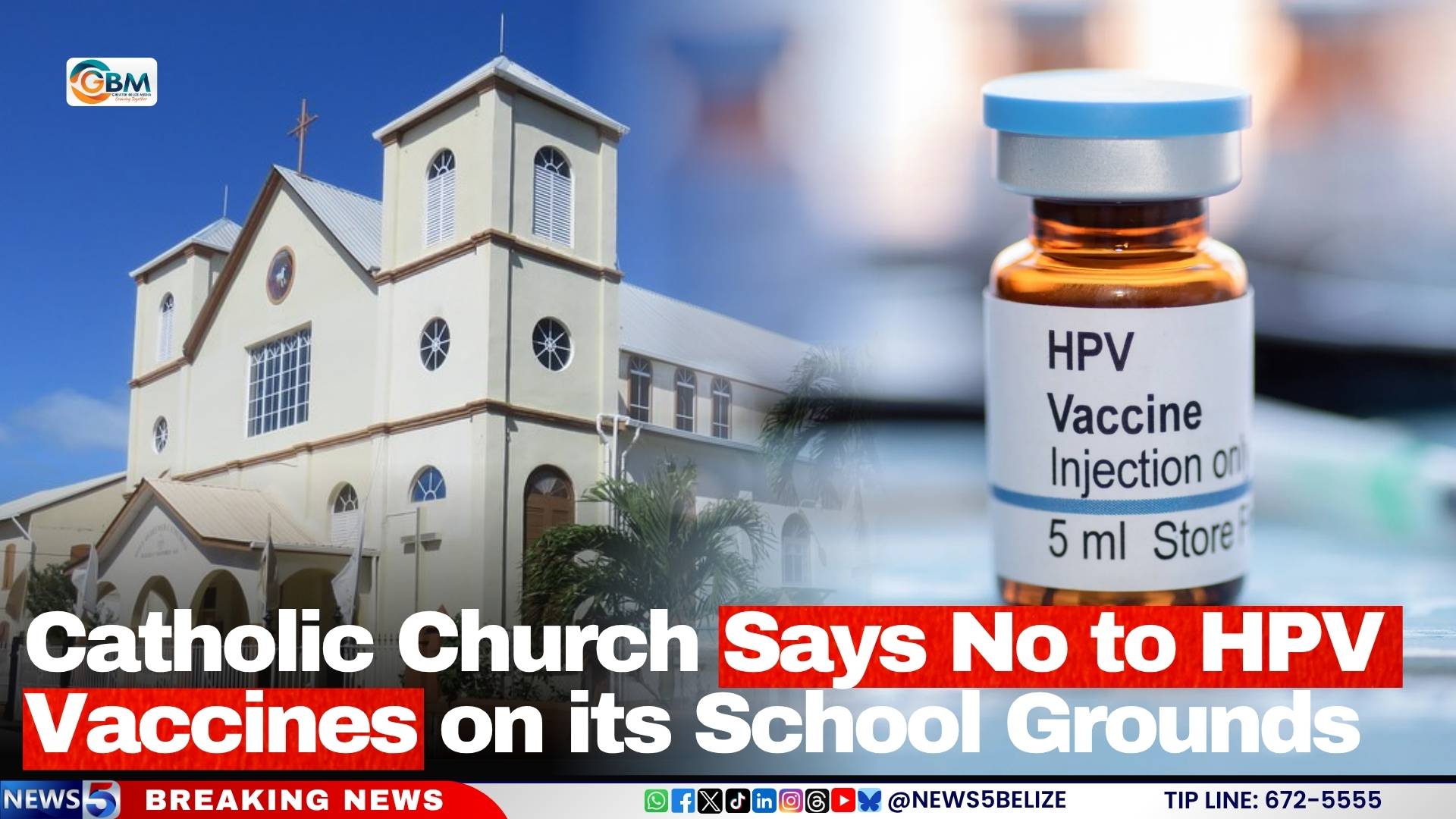 Catholic Church Says No to HPV Vaccines on its School Grounds