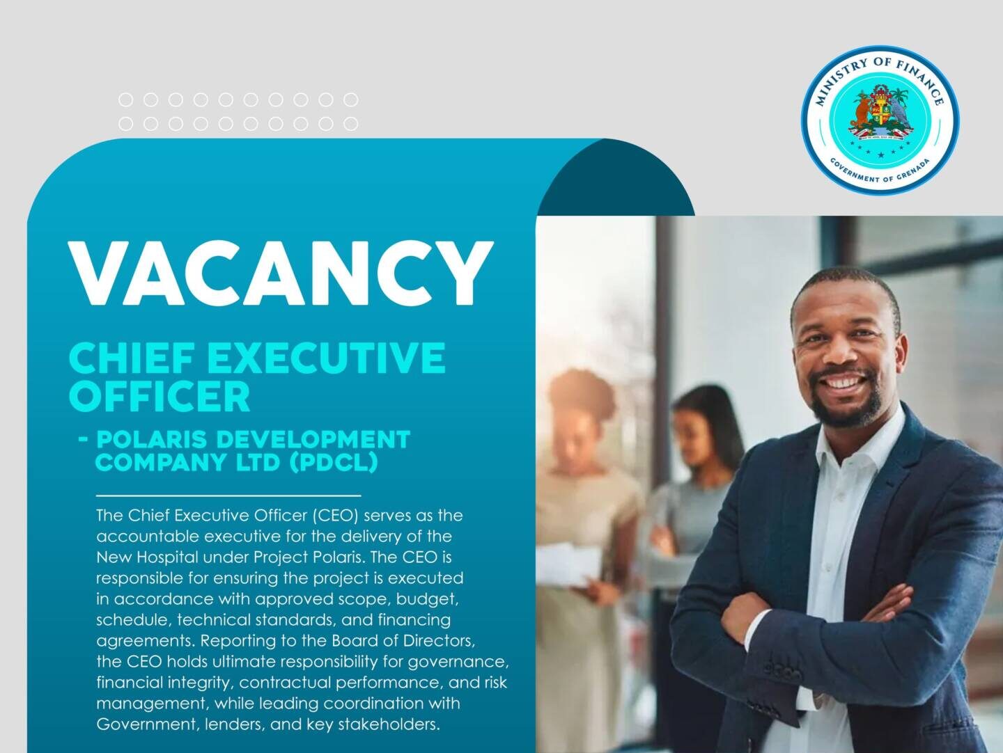 Job Opportunity: Chief Executive Officer (CEO)