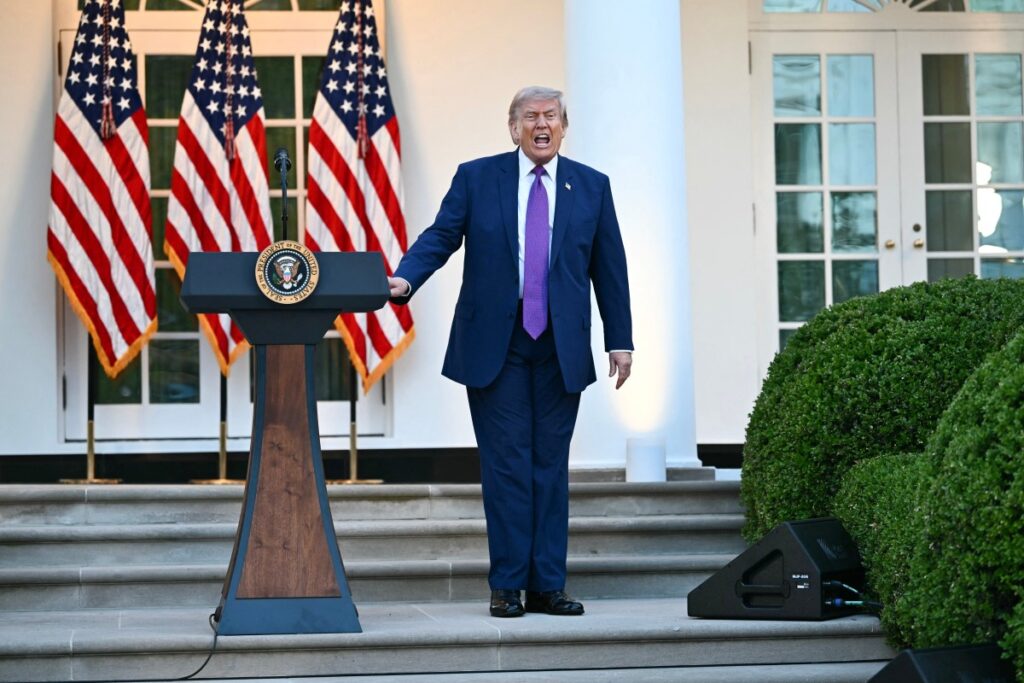 Trump goes on social media conspiracy posting spree