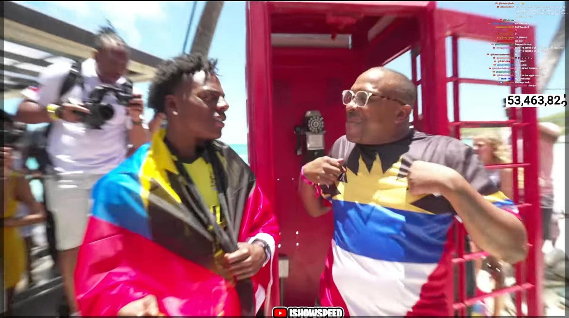 Ishowspeed gets a crash course in how to pronounce ANTIGUA
