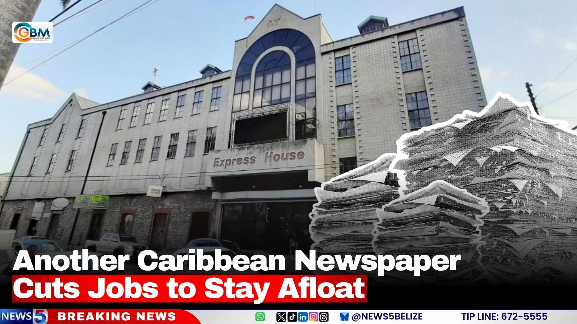 Another Caribbean Newspaper Cuts Jobs to Stay Afloat