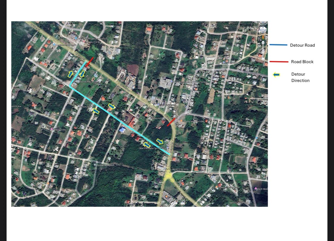 Notice: Single-Lane Traffic on All Saints Road