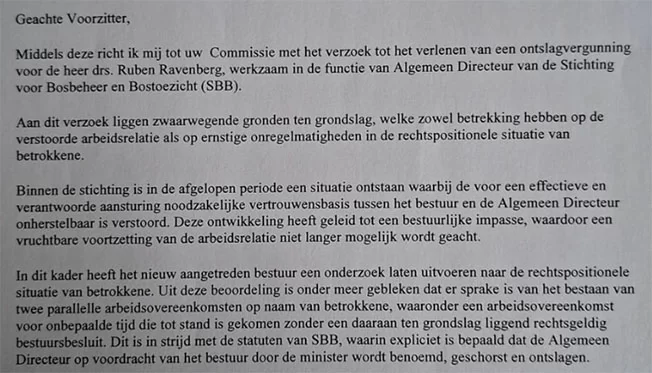 Vertrouwenscrisis bij SBB: minister Soeropawiro wil ontslag Ruben Ravenberg