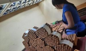 Cuban tobacco is also being rolled using solar energy