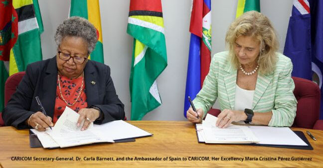 CARICOM and Spain sign new agreement to boost regional health response