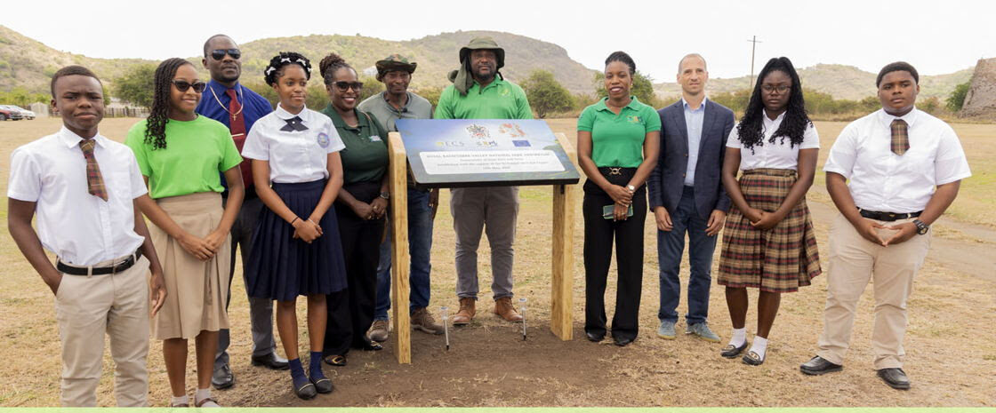 OECS and EU support water protection efforts in St. Kitts through new arboretum project