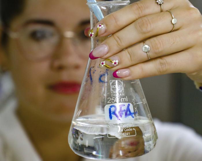 What is the thermal conversion process for improving Cuban crude oil?