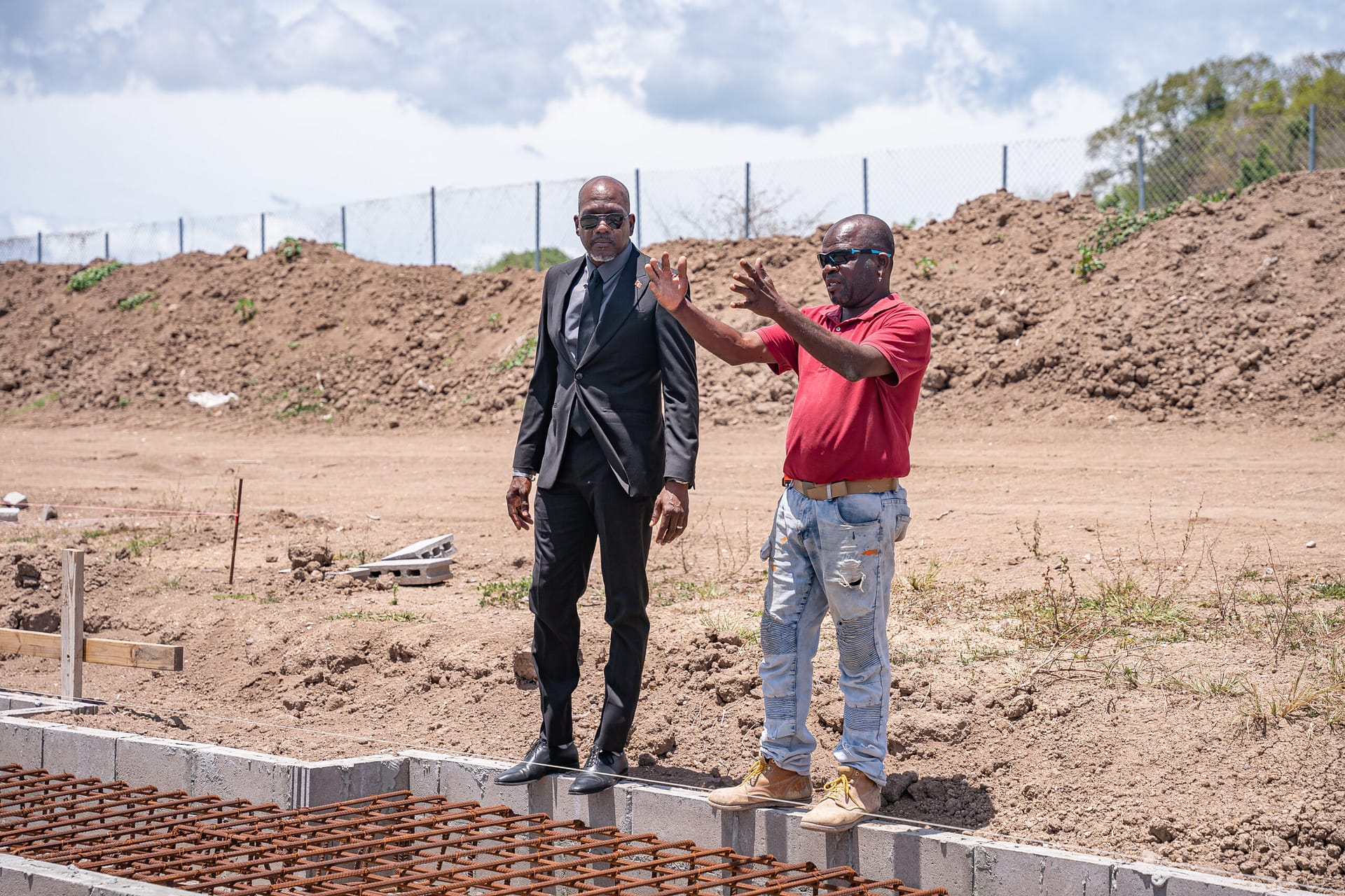 WATCH: Education Minister provides update on the ongoing construction of the new Five Islands Primary School