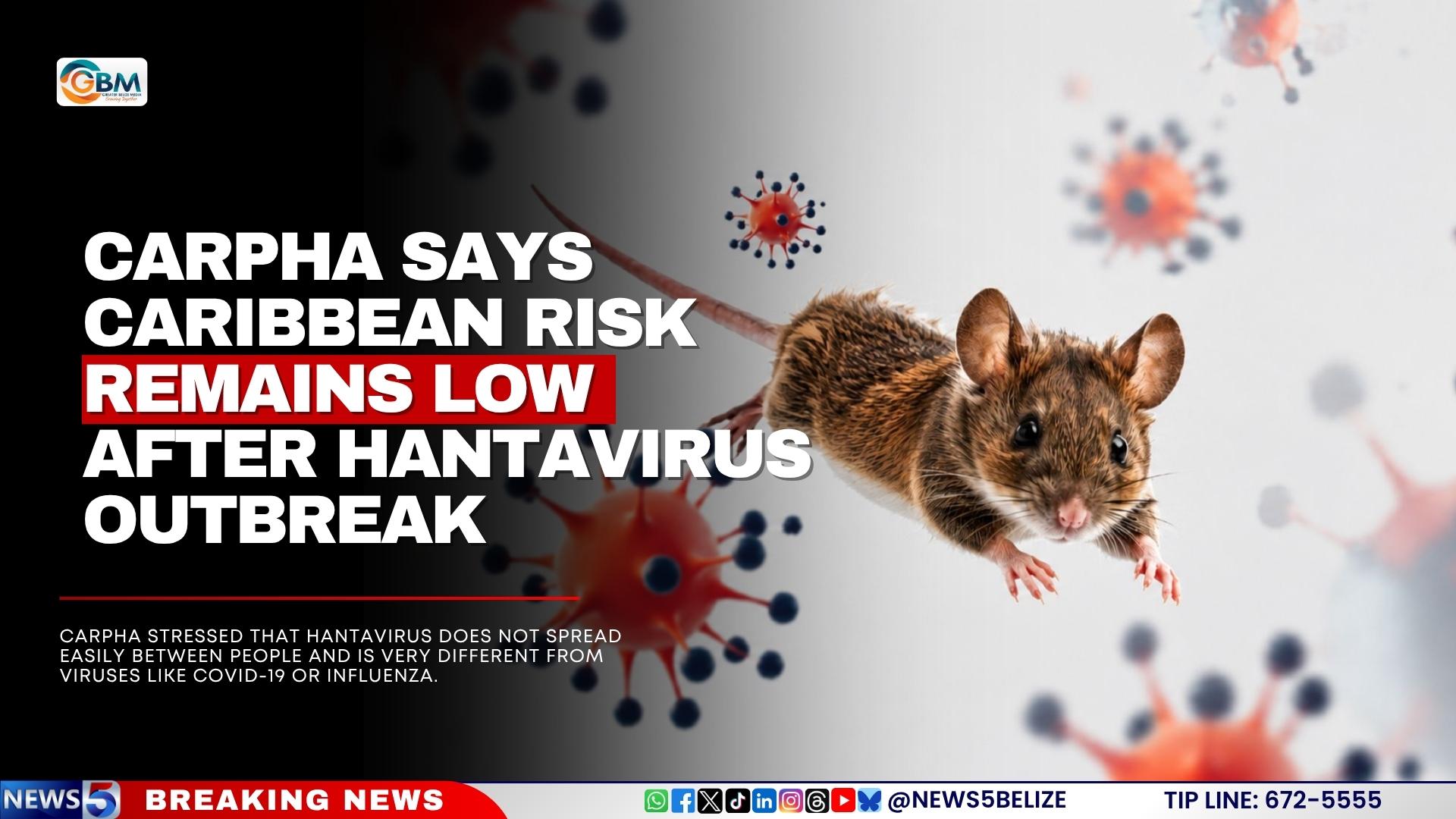 CARPHA Says Caribbean Risk Remains Low After Hantavirus Outbreak
