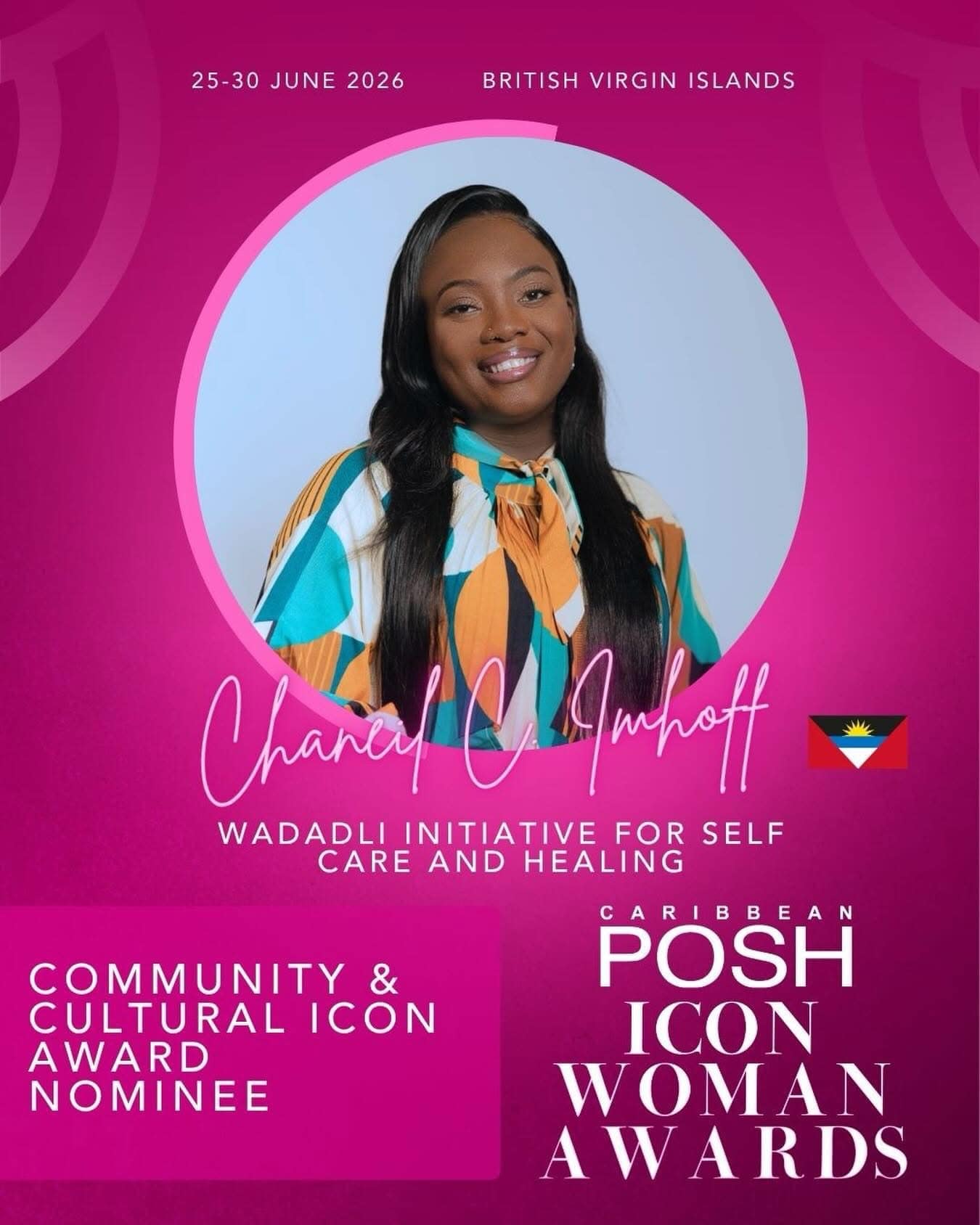 Community Advocate Chaneil Imhoff Nominated for Caribbean POSH ICON Woman Award
